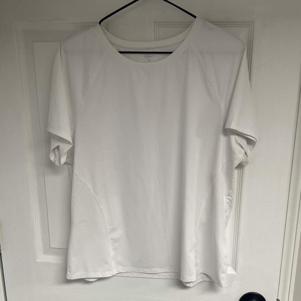 Layer 8 Women's Cream Short Sleeve Top